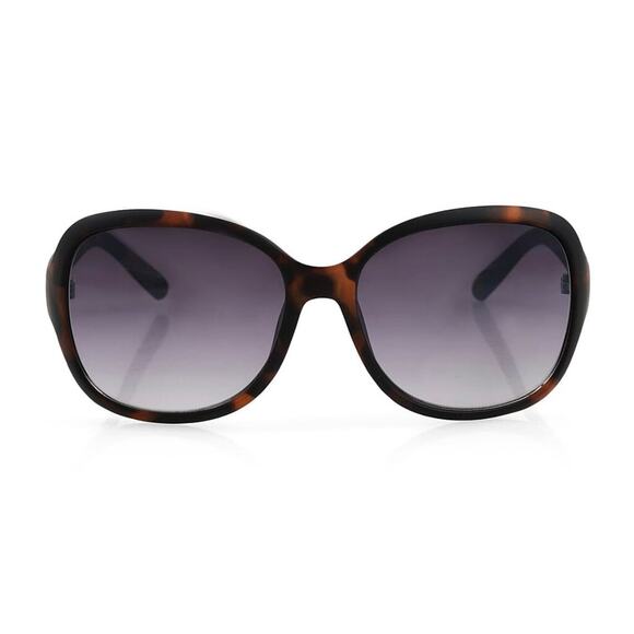 Adrienne Vittadini Oversized Sunglasses with Tortoise Frame - Picture 1 of 5